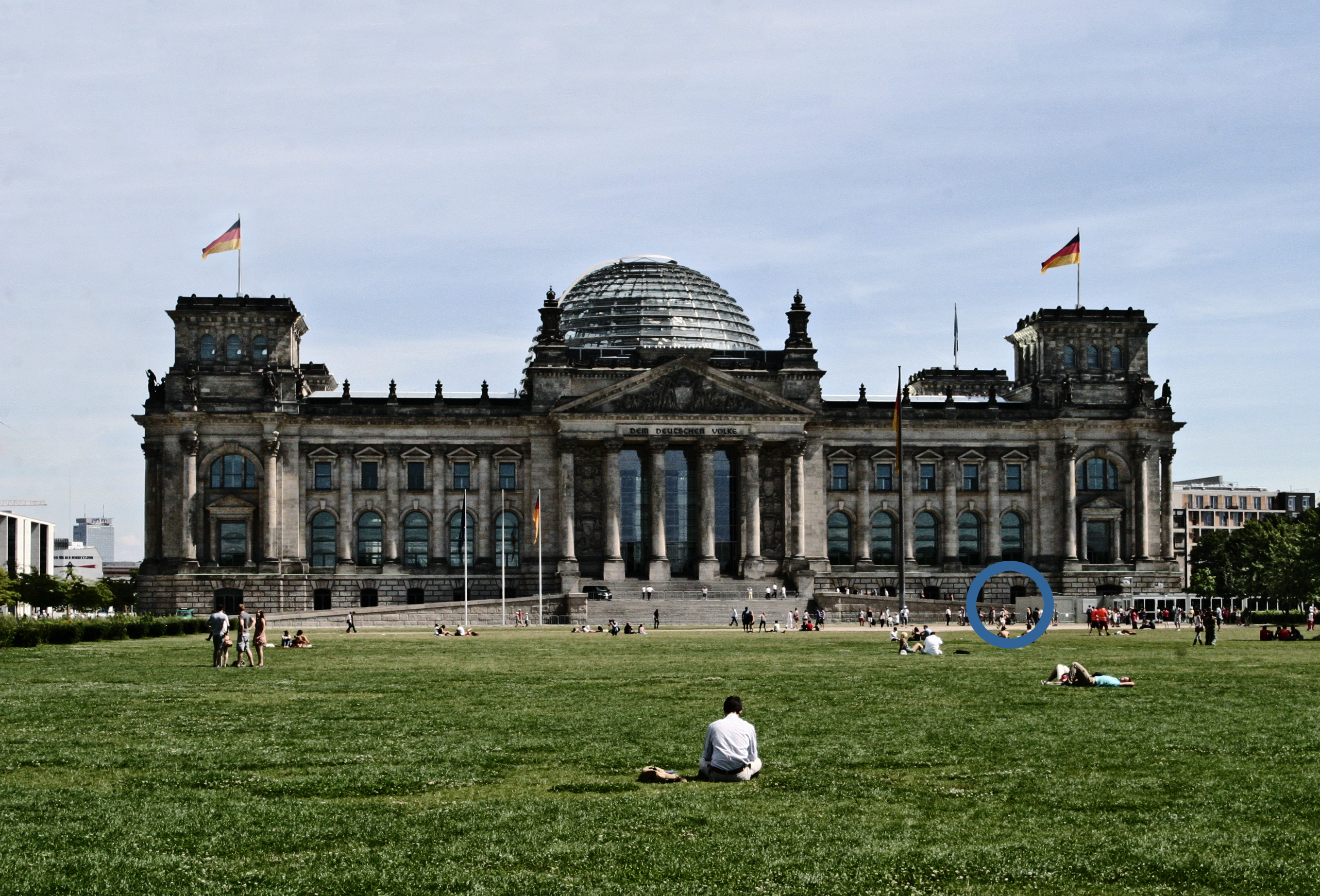 Polleranlage Reichstag Berlin